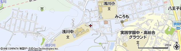 東京都八王子市初沢町1365周辺の地図