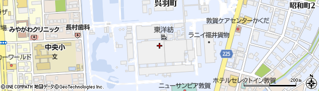 福井県敦賀市呉羽町1周辺の地図