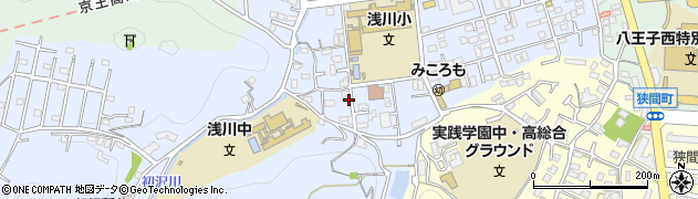 東京都八王子市初沢町1334-15周辺の地図