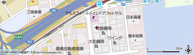 グローリーＩＳＴ株式会社東京支店周辺の地図