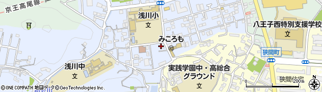 東京都八王子市初沢町1312-5周辺の地図
