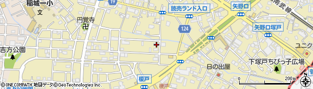東京都稲城市矢野口1264周辺の地図