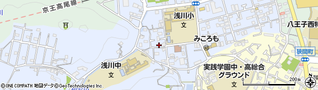 東京都八王子市初沢町1336-3周辺の地図