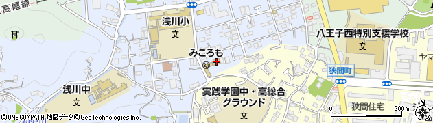 東京都八王子市初沢町1309-10周辺の地図