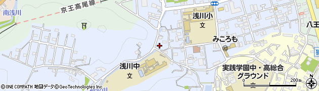 東京都八王子市初沢町1362周辺の地図