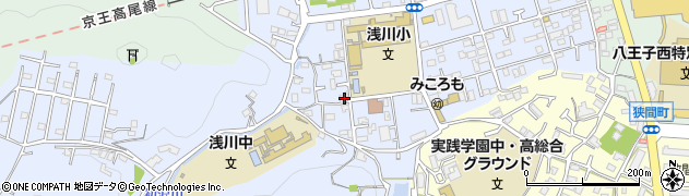 東京都八王子市初沢町1336周辺の地図