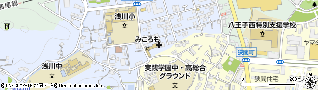 東京都八王子市初沢町1309周辺の地図