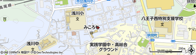 東京都八王子市初沢町1309-6周辺の地図