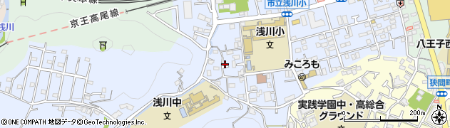 東京都八王子市初沢町1338-3周辺の地図