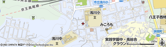 東京都八王子市初沢町1337-5周辺の地図