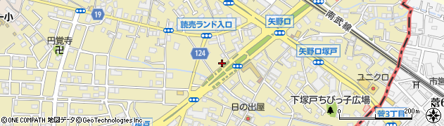 東京都稲城市矢野口663周辺の地図