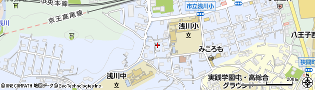 東京都八王子市初沢町1339-1周辺の地図