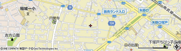 東京都稲城市矢野口1173周辺の地図
