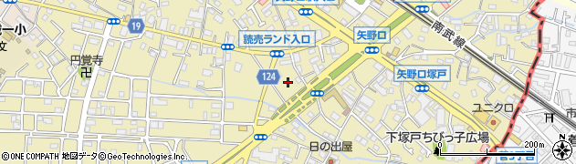 東京都稲城市矢野口661周辺の地図
