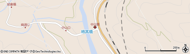 中川原周辺の地図