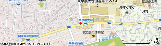 東京都世田谷区桜丘3丁目1周辺の地図