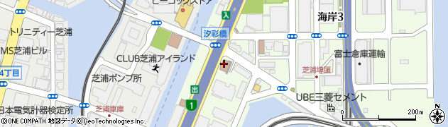 東京労働局海岸庁舎　需給調整事業部需給調整事業第一課周辺の地図