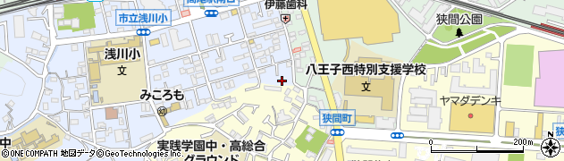東京都八王子市初沢町1289-2周辺の地図