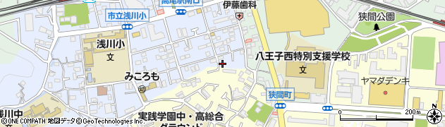 東京都八王子市初沢町1291-4周辺の地図