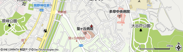 東京都多摩市連光寺2丁目68周辺の地図