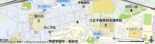 東京都八王子市初沢町1291-5周辺の地図