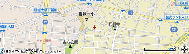 東京都稲城市矢野口1023-7周辺の地図