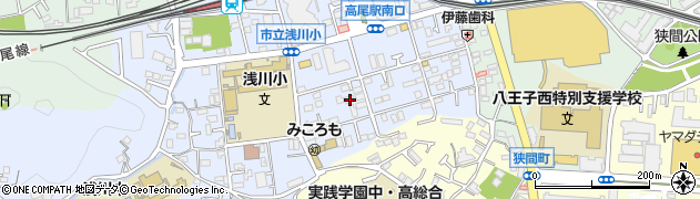 東京都八王子市初沢町1306-2周辺の地図