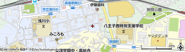 東京都八王子市初沢町1290-3周辺の地図