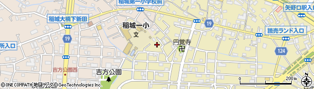 東京都稲城市矢野口1022周辺の地図