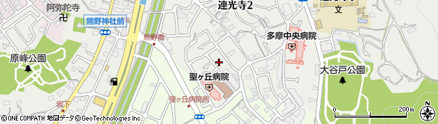 東京都多摩市連光寺2丁目68-13周辺の地図