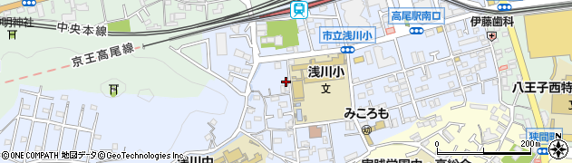 東京都八王子市初沢町1342周辺の地図