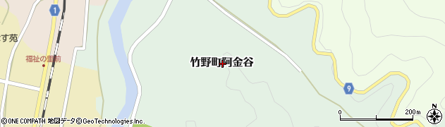 兵庫県豊岡市竹野町阿金谷周辺の地図