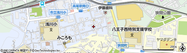 東京都八王子市初沢町1293-10周辺の地図