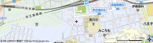東京都八王子市初沢町1356周辺の地図