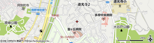東京都多摩市連光寺2丁目68-15周辺の地図