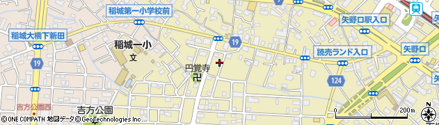東京都稲城市矢野口1104周辺の地図