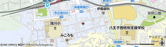 東京都八王子市初沢町1294-3周辺の地図