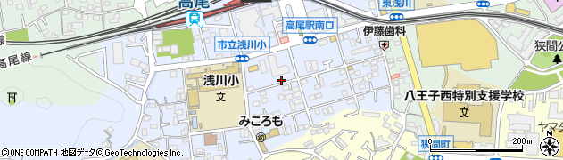 東京都八王子市初沢町1299-11周辺の地図