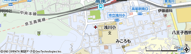 東京都八王子市初沢町1344周辺の地図