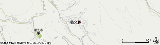 山梨県上野原市桑久保873周辺の地図