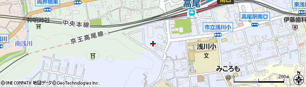 東京都八王子市初沢町1460-5周辺の地図
