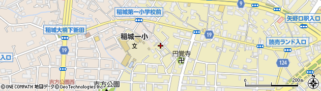 東京都稲城市矢野口1012周辺の地図