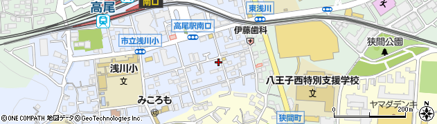 東京都八王子市初沢町1293-14周辺の地図