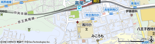 東京都八王子市初沢町1335周辺の地図