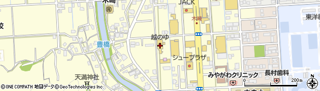 越のゆ敦賀店周辺の地図