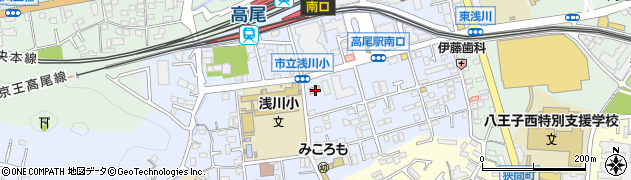 東京都八王子市初沢町1299-2周辺の地図