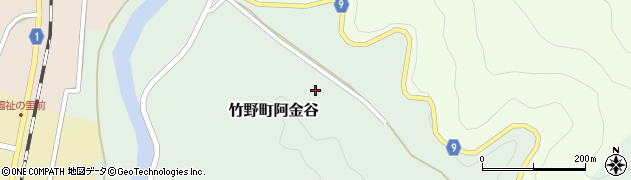 兵庫県豊岡市竹野町阿金谷237周辺の地図