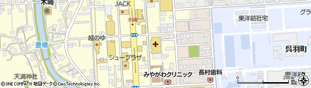 １００満ボルト敦賀店　サービスセンター周辺の地図
