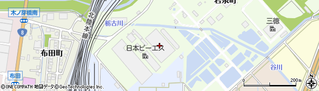 株式会社日本ピーエス　生コン部周辺の地図