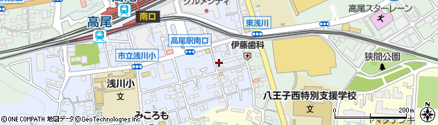 東京都八王子市初沢町1281周辺の地図
